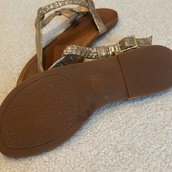 Gianni Bini Elegant Gold Women's Sandals - Picture 5 of 5